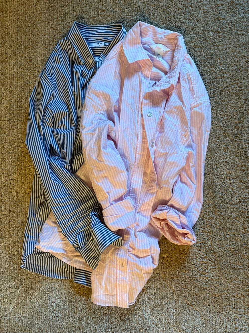 Button Down Striped  Bundle! H&M & Uniqlo